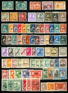 Azores #93 / #RA11 1898-1930 Assorted Early Issues, Ceres, Dues, etc, MH & Used.