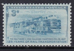 1006 B. & O. Railroad MNH