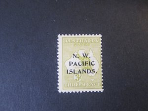 Papua N.W Pacific Islands 1915 Sc 24a O.V.P.T  b type MH - Rare