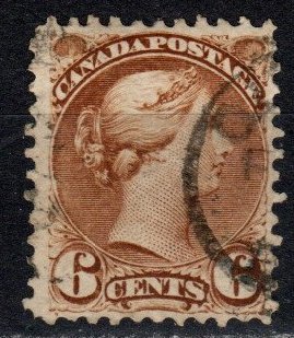 Canada #39  F-VF Used CV $27.50 (X5684)