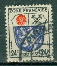 Germany - Allied Occupation - French Zone - Scott 4N9