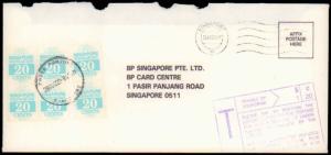 Singapore, Postage Due
