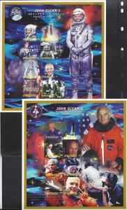 Micronesia, 324-25, Space Two Sheets(8), **MNH**