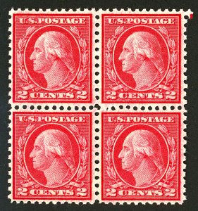 U.S. #540 MINT Block OG NH 