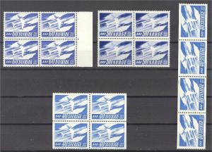 SCANDINAVIA, GROUP SAS OMNIBUS STAMPS FROM 1961 BLo4 MNH