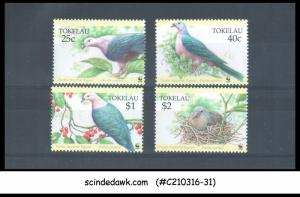 TOKELAU - 1995 PIGEON / BIRD / BIRDS - 4V - MINT NH