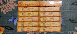 India 2009 Set of 10 Bookmarks on Jayadeva Geetagovind Dasavatar Hindu Mythology