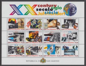 San Marino 1469 Souvenir Sheet MNH VF