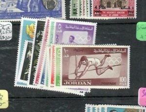 JORDAN  (PP0210B)   OLYMPICS  SG 568-78    MNH 