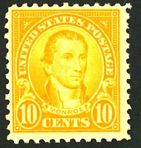 U.S. #562 MINT OG HR