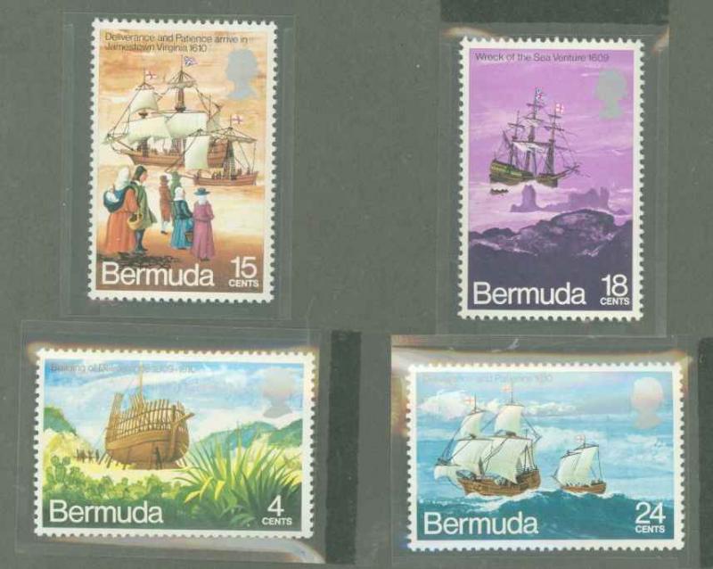 Bermuda 280-283 Mint VF NH