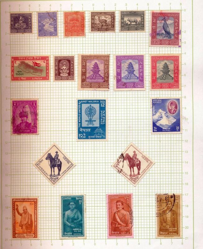 NEPAL Early/Mid M&U Collection (Appx 140 Items) Sam 777