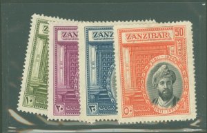 Zanzibar #214-217  Single (Complete Set)