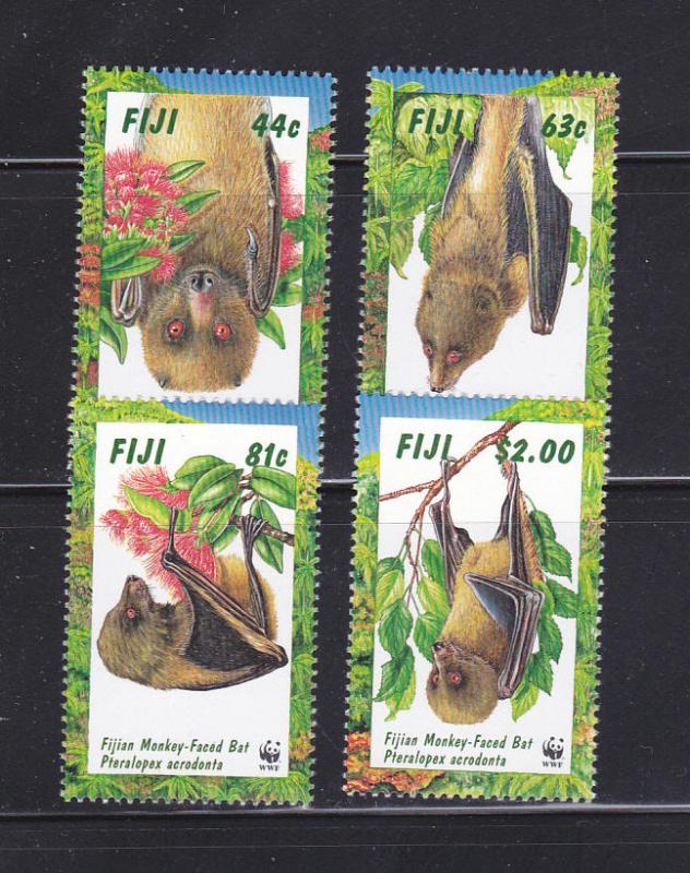 Fiji 797-800 Set MNH Bats