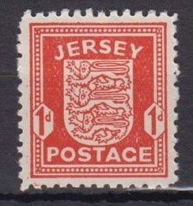 Jersey 1941 1d Arms Scarlet, unmounted mint NHM