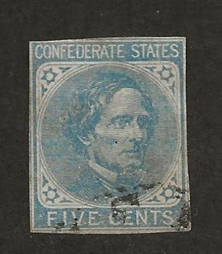 CONFEDERATE STATES OF AMERICA SC# 6  AVF/U