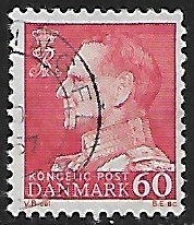 Danmark # 439 - Frederik IX - 60 öre - used  {Dk1}
