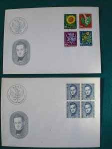 Switzerland 1961 Pro Juventute B 308-12   FDC    kt8