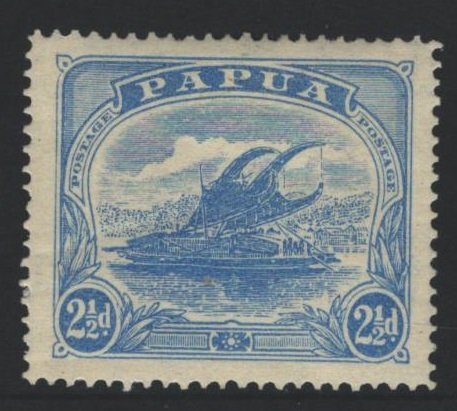 Papua New Guinea Sc#53 MH - 1 tone spot