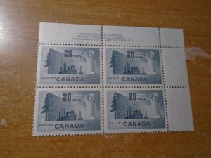 Canada  #  316  PB  UR  #  2   MNH