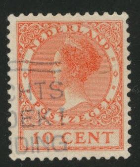 Netherlands Scott 151 used 1924 stamp