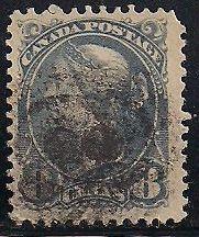 Canada 44a Used - Victoria