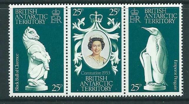 BRITISH ANTARCTIC TERR. SG86/8 1978 CORONATION  MNH