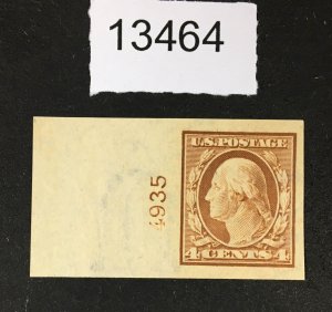 MOMEN: US STAMPS # 346 PLATE SINGLE MINT OG NH SUPERB LOT #13464