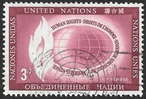 United Nations UN New York Scott # 47 Used. All Additional Items Ship Free.