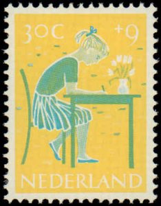 Netherlands #B336-B340, Complete Set(5), 1959, Children, Hinged