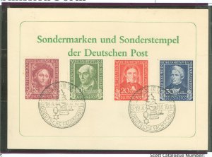 Germany #B310-B313  Single (Complete Set)