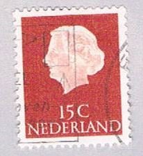 Netherlands 346 Used Queen Juliana 1953 (BP32715)