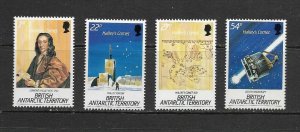 B.A.T. - 1986 HALLEY'S COMET - SCOTT 129 TO 132 - MNH