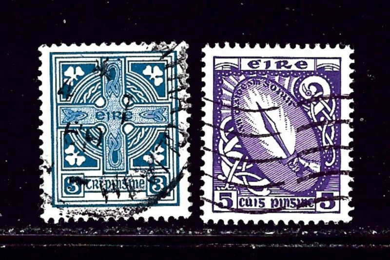 Ireland 225-26 Used 1966-67 issues