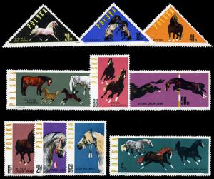 Poland 1188-97 MNH  - Horses