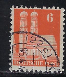 Germany AM Post Scott # 638, used