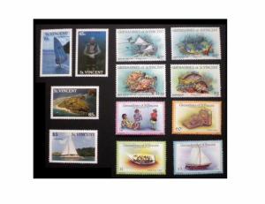 MNH. ST. VINCENT GRENADINES COMPLETE SET LOT