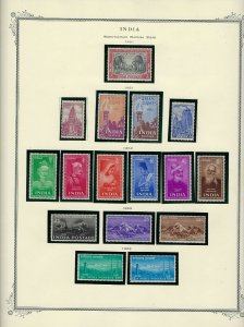 INDIA ALMOST COMPLETE 1947-1991 MOUNTED ON SCOTT SPECIALTY PAGES- 90% NH. 