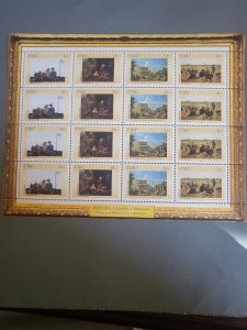 Stamps Ireland Scott #1424a-1427b nh