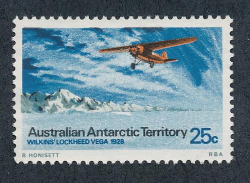 Australia Antarctic Territory 1973 Scott L30, Wilkins' plane