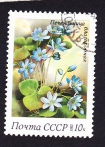 Russia 5150 Spring Flowers Used CTO Single