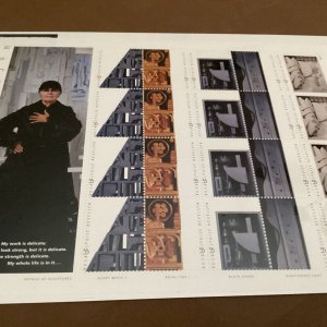 Scott#3379-83 Louise Nevelson 33c Sheet Of 20 Stamps MNH-NIP-2000-US