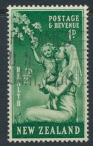 New Zealand  SC# B34  SG 698  Used  Health  1949  see details & Scans