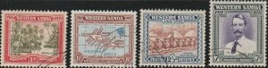 Samoa, #181-184 Used  From 1939