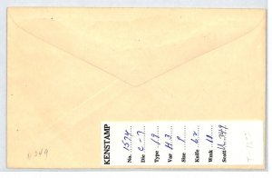 USA Cover WELLS FARGO 1892 *Columbian Issue* 2c Postal Stationery Envelope XT179