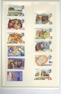 Lesotho #302-12 Mint (NH) Single (Complete Set) (Horse)