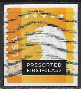 US ~ Scott # 4589 ~ Used on paper ~ Eagle