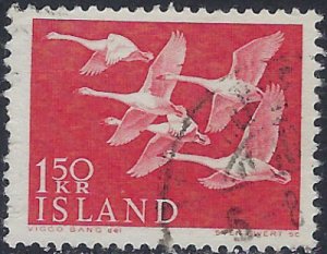 Iceland 298 Used 1956 issue (ak6425)