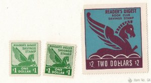 Readers Digest Savings stamps