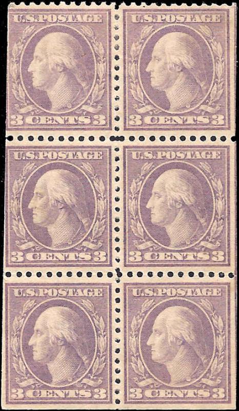 502b Mint,OG,H...  Booklet Pane... SCV $60.00